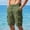 Green, variant on Mens Shorts Cargo Mens Jogger with Pockets Hiking Clothes Lounge Mens Summer Shorts Men's Clothes