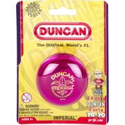 Duncan Toys Imperial Yo Yo Beginner Yo Yo with String Steel Axle and Plastic Body Fuschia