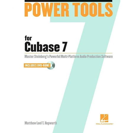 Hal Leonard Power Tools for Cubase 7 Book/DVD-ROM