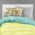 thumbnail image 2 of Carolines Treasures 8980PILLOWCASE Pelicans on Their Perch Abstract Fabric Standard Pillowcase, 2 of 2