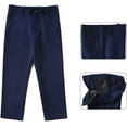 thumbnail image 6 of Boys Suit for Kids Toddler Boy 4-Piece Wedding Tuxedo Suits Vest and Pants Set, 6 of 13