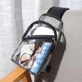 thumbnail image 2 of Tinyat Clear Sling Backpack PVC Clear Waterproof Bag Shoulder Crossbody Bag for Men Women, 2 of 5