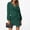Dark Green, variant on Women's Elegant V Neck Satin Dress With Waist And Low Cut Hijab for Women Scarf Dresses for Women Party Long Sleeve Scarfs for Women Packs Dress for Girls Girls Hijab Dresses for Ladies Fashion Hijab