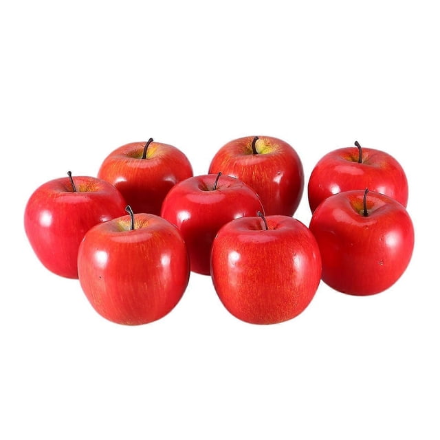 Creative Gift Plastic Simulation Fruit for Picture Taking 8Pcs