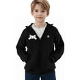 thumbnail image 4 of Boys Girls Jacket,Casual Winter 5 Heating Hoodie Temperature Control Heating Top Heating Zip,Jackets for Girls, 4 of 9