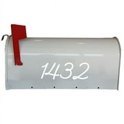 VWAQ Mailbox Numbers Personalized Decal Set