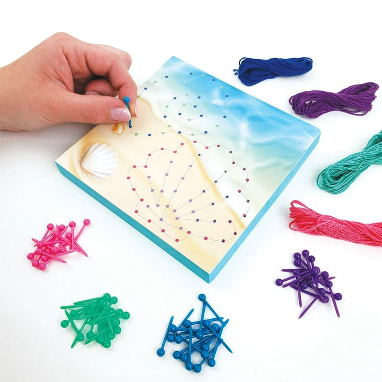 Hello Hobby Make Your Own String Art, Child Craft Kit 