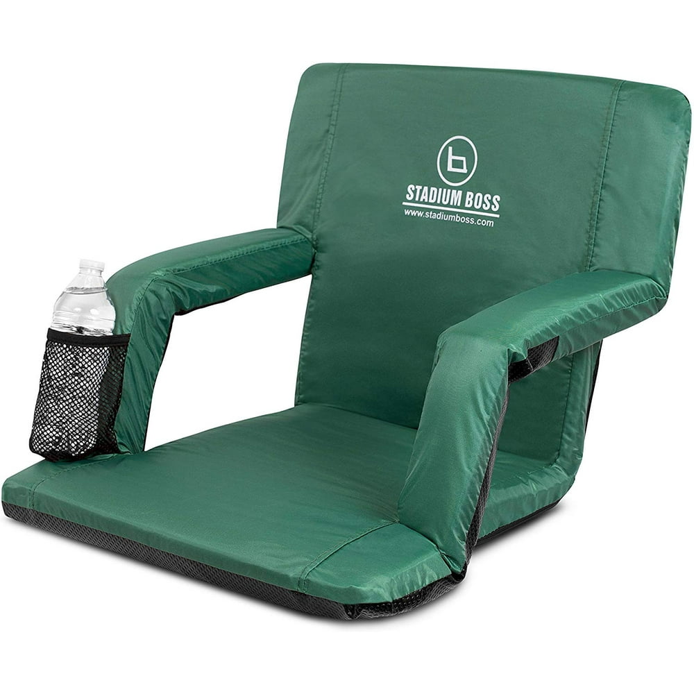 Stadium Boss Recliner Stadium Seat for Bleachers, Benches, Lawns, Backyard, Camping & Beach 