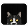 thumbnail image 2 of WIRESTER 8.66x7.08 in Rectangle Mouse Pad with Non-Slip Rubber Base for Computers, Laptop, Office & Home - Animal Moustached Tuxedo Cat, 2 of 5