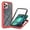 Red, variant on Dteck for iPhone 15 Pro Max Case with Built-in Screen Protector, Full Body Protection Hybrid Rubber Bumper Shockproof Clear Protective Cover,Blue