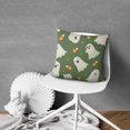 thumbnail image 4 of Halloween Pumpkin Ghost Throw Pillow Covers Ghost Boo Pillow Cases Throw Cushion Cover Cushion Cases for Living Room Decor,18x18 Inch (2Pcs), 4 of 6
