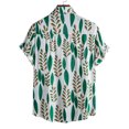 thumbnail image 5 of Palato Mens T Shirts,Men Hawaiian Short Sleeve Beach Shirt Printed Summer Casual Button Down Shirts, 5 of 9