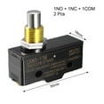thumbnail image 2 of Unique Bargains 2 Pcs LXW5-11M 1NO + 1NC Support de Panneau Boutons-Pression Type Micro Interrupteurs de Limite, 2 of 4