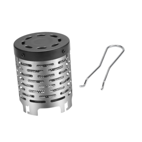ZheElen Mini Chauffage de Camping Léger Chauffe-Mains, Chauffe-Nourriture, Chaudière à Eau, et Chauffage pour Randonnée Intérieure