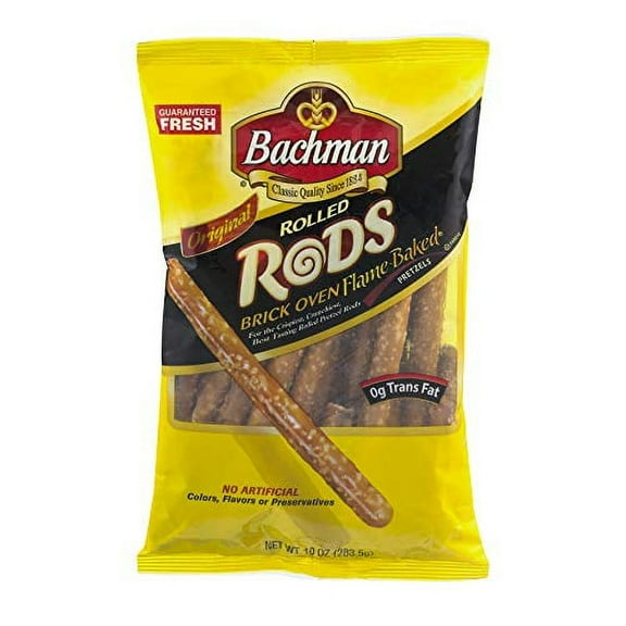 Bachman Pretzel Rods, 10.0-Oz Bags Pack of 18