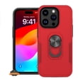 thumbnail image 2 of Xpression Cover for Samsung Galaxy A25 5G Military Grade Armor Heavy Shockproof Hybrid with Kickstand Built-in 360°Rotate Ring Stand Phone Case - Red, 2 of 11