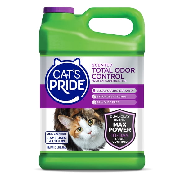 Arena para gatos Cat's Pride Aglutinante Total Odor Control 15 lb