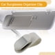 thumbnail image 3 of Clip para gafas de sol para coche Unique Bargains, soporte universal para gafas de sol en el parasol del coche, plástico beige negro 8x4cm 1 Pcs, 3 of 7