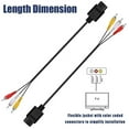 thumbnail image 4 of Audio TV Video Cord AV Cable to RCA For Nintendo GameCube N64 NS64 SNES. R9W6, 4 of 9