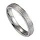 thumbnail image 2 of Guardurnaity Anillo de acero inoxidable, anillos brillantes personalizados, regalo de joyería, accesorio de vestir para fiesta de boda, trabajo Ropa, zapatos y accesorios Miscelánea Plata 4MM, 2 of 6