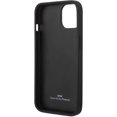 thumbnail image 3 of BMW Phone Case for iPhone 14 Signature Collection in Black Diamond Pattern, Real Leather Protective & Durable Case, 3 of 4