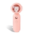 thumbnail image 2 of Humidificador Nebulizador Máquina Portátil Spray Steamer Fresco Mist Handheld USB Atomizador facial operado por USB con luz de noche Lindo oso-rosa 30ml Inevent HA012543-02B, 2 of 7