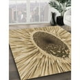 thumbnail image 2 of Ahgly Company Indoor Rectangle Patterned Macaroni and Cheese Yellow Area Rugs, 2' x 5', 2 of 6
