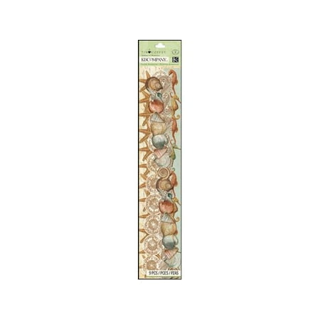 K&Co TC Travel Adhesive Borders Vellum