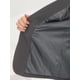 thumbnail image 5 of Chaqueta abierta de la chaqueta del traje de la cosecha del trabajo de la oficina del frente de las mujeres Gris oscuro XS, 5 of 6