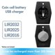 thumbnail image 2 of 1 Set Universal Battery Charger with Battery for LIR2032 2025 and 2016 - 2032, 2 of 5