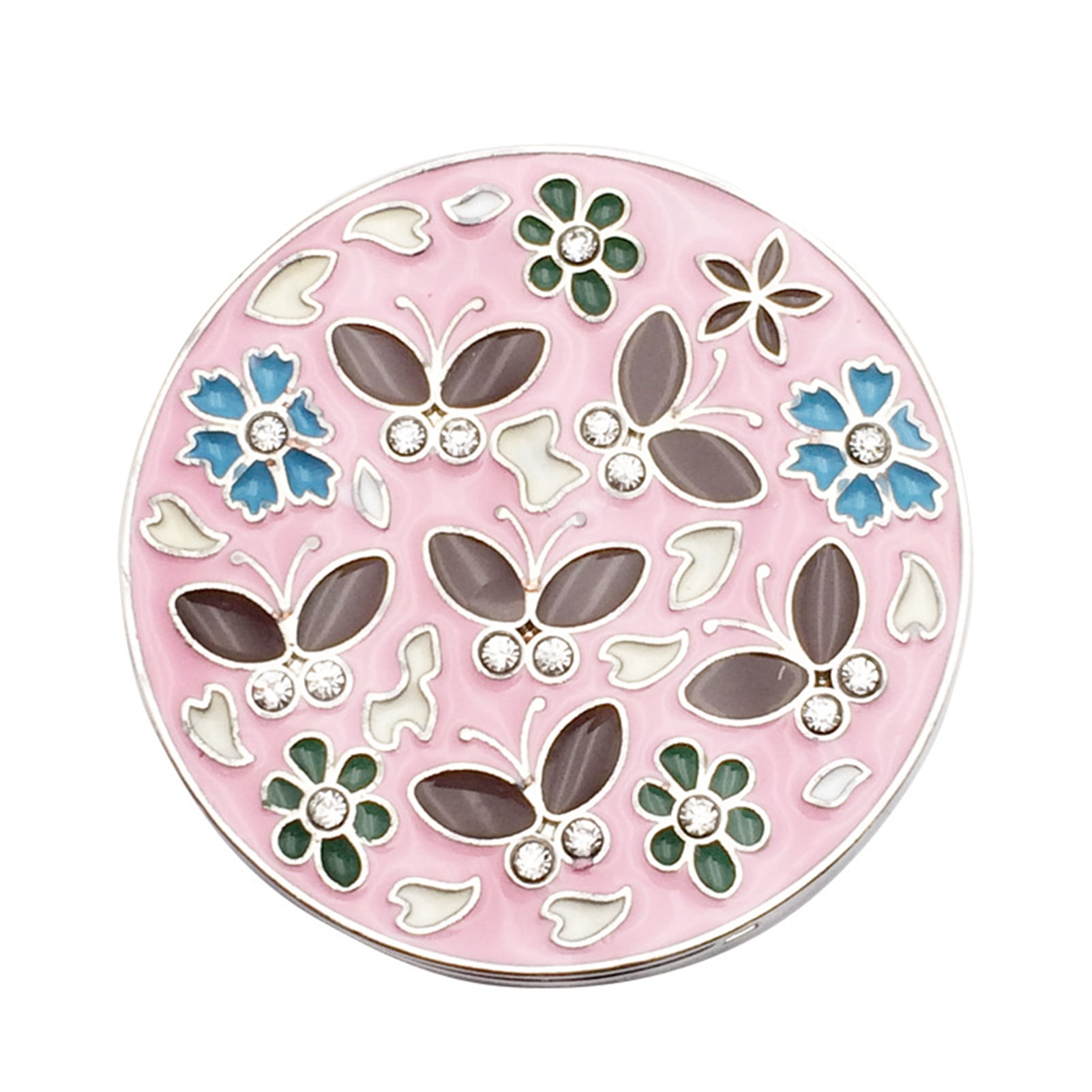 XHAO Handbag Hook Round Folding Portable Flowers Rhinestone Table Edge Bag  Holder for Hotel - Walmart.com