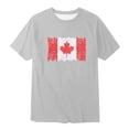 thumbnail image 3 of T-shirt pour Hommes - Printemps Été Décontracté Imprimé Partiel Manches Courtes Col Rond avec Design Unique et Ajustement Confortable, 3 of 3
