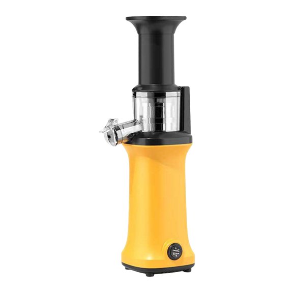 Extractor de jugos de prensado en frío, fácil de limpiar, exprimidor de frutas de masticación lenta para deportes. Naranja