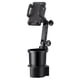 thumbnail image 2 of Soporte para teléfono móvil para portavasos de coche, 1 unidad, agarre universal ajustable, base giratoria con rotación de 360° para una visualización segura mientras se conduce (negro), 2 of 9