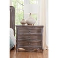 thumbnail image 5 of American Woodcrafters Genoa Antique Gray Wood 3-Drawer Nightstand, 5 of 5