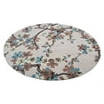 thumbnail image 6 of Rugsotic Carpets Hand Tufted Wool Eco-Friendly Area Rugs - 8'x8', Round, Beige, Modern Contemporary Design, High Pile Handmade Anti Skid Rugs for Living Room, Bed Room (K00671), 6 of 6