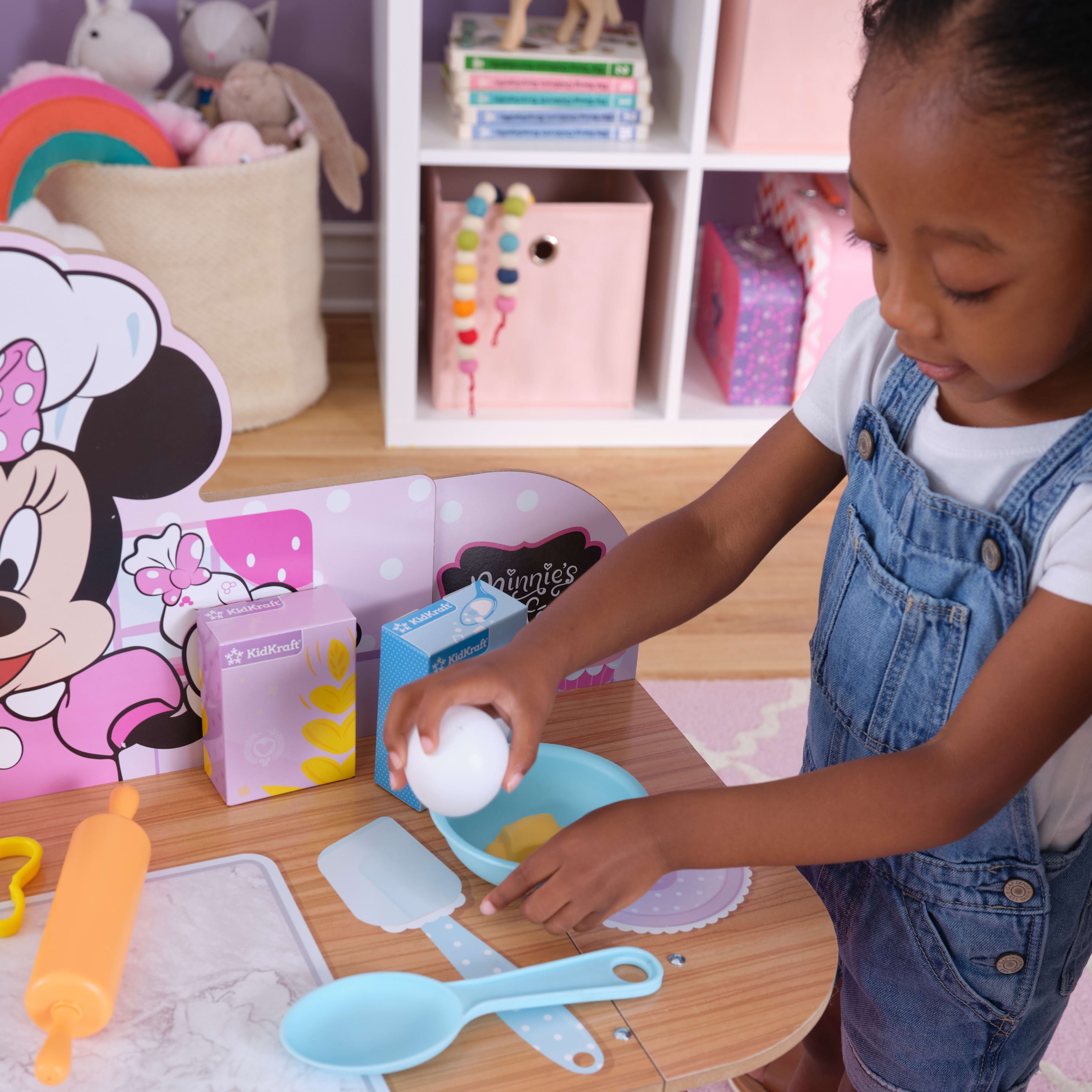 Kidkraft Minnie Mouse Kitchen: Experience the magical world of Disney®  Junior's Minnie Mouse Vintage Kitchen whilst cooking an imaginative feast  of food and fun. Back in Stock. - Little Dreamers Nursery and