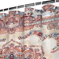 thumbnail image 3 of Waterproof Bohemian Shower Curtain 72x72 Inch Boho Style Polyester Unique Shower Curtain for Bathroom Hotel Home Decor with 12 Plastic Hooks, 3 of 5