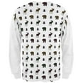 thumbnail image 2 of Autumn Plaid Bear and Moose Pattern All Over Mens Long Sleeve T Shirt Multi SM, 2 of 2