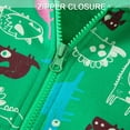 thumbnail image 5 of WIBACKER 1-6T Boys Hoodies Dinosaur Toddler Boys Jacket Kids Sweatshirts Cotton Hooded Shirts Coat, 5 of 9