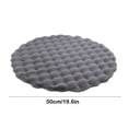 thumbnail image 3 of Qonioi Round Carpet Floor Cushion, 50x50cm Sofa Living Room Coffee Table Mat, Soft Polyester Decorative Pillow, Round Cushion, 3 of 6