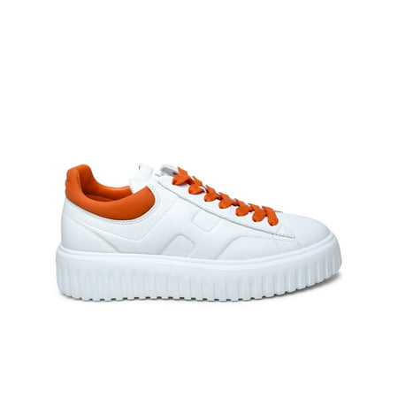 

Hogan Man White Leather Sneakers