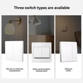 thumbnail image 4 of Tuya Zigbee Zero Fire Smart Switch Module Two-Way Control Support Voice Control DIY Home Automation 2 Gang,1 x Dimmer Switch Module, 4 of 10