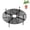 black S, variant on Agiufgs Plant Root Protection Net 11.81 in, High Density Design Prevents Root Exposure, for Garden Plant Support and Protection, Black S