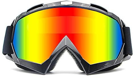 BCVBFGCXVB blue; Ski Snowboard Snow Goggles Design For Men Women With Spherical Detachable Lens Uv Protection Anti-fog Goggles