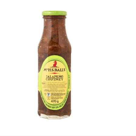 Mrs Balls Chutney Jalapeno 470g Jar