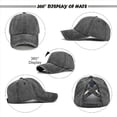 thumbnail image 3 of COCOpeaunt Women Ponytail Baseball Cap Snapback Adjustable Ponytail Gorras Casquette Summer Sunhat Mesh Trucker Hat Casquette Femme Hat, 3 of 5