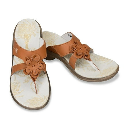 Spenco Rose - Supportive Casual Sandals - Tan Women's - Size