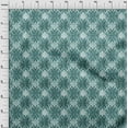 thumbnail image 4 of oneOone Polyester Spandex Teal Green Fabric Geometric Sewing Craft Projects Fabric Prints By Yard 56 Inch Wide, 4 of 4
