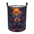 thumbnail image 1 of Balery Dreamy Jester Under Stars Cesta de ropa redonda con asas, impermeable, independiente, para ropa, juguetes, dormitorio y familia-Medium, 1 of 6